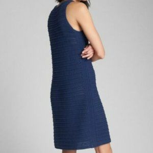 Gap; Crochet Tank Dress; Comet Blue; M